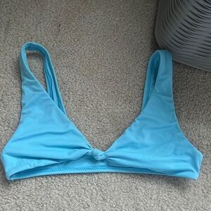 NEVER WORN pacsun bathing suit, light blue, top xxs, bottoms xs